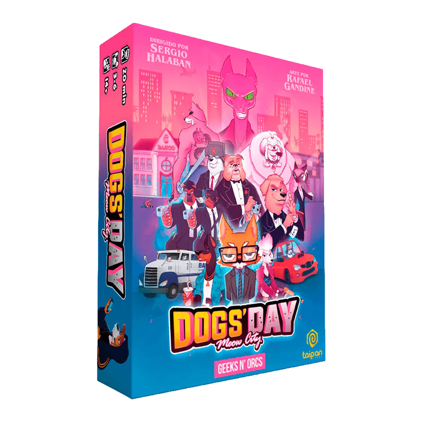 Caixa do jogo Dogs' Day