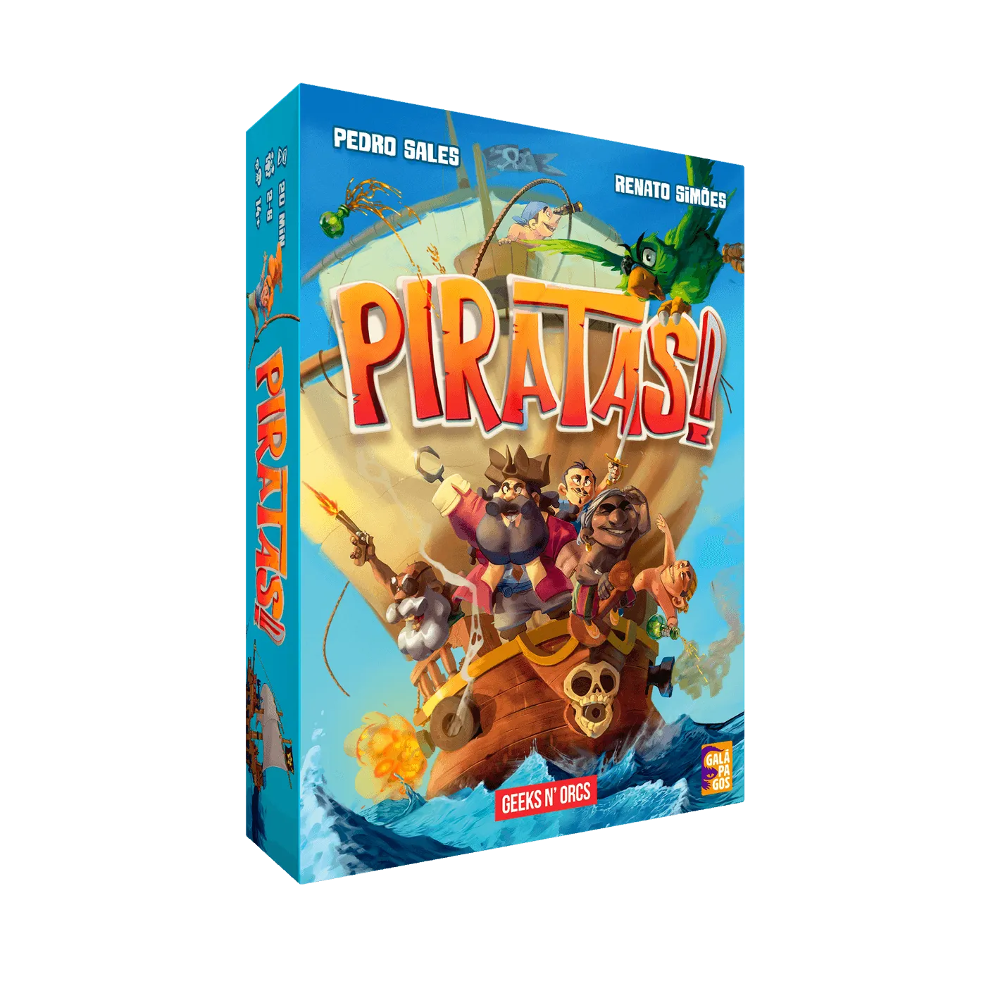 Caixa do jogo Piratas! 3ª edição