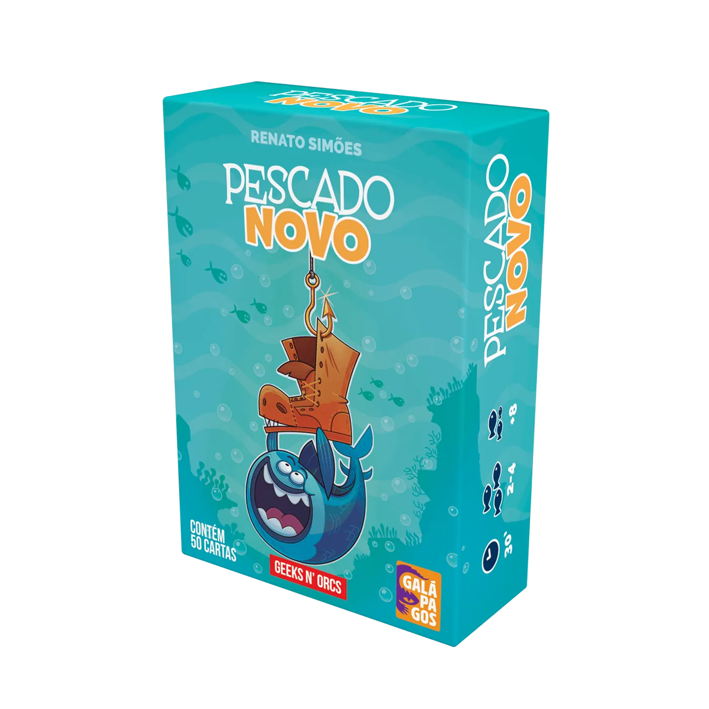 Caixa do jogo Pescado Novo