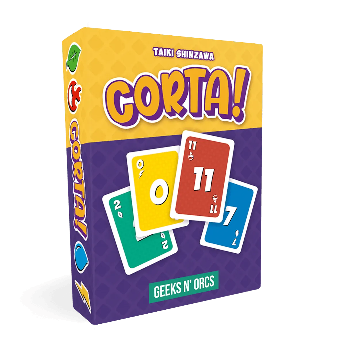 Caixa do jogo Corta!