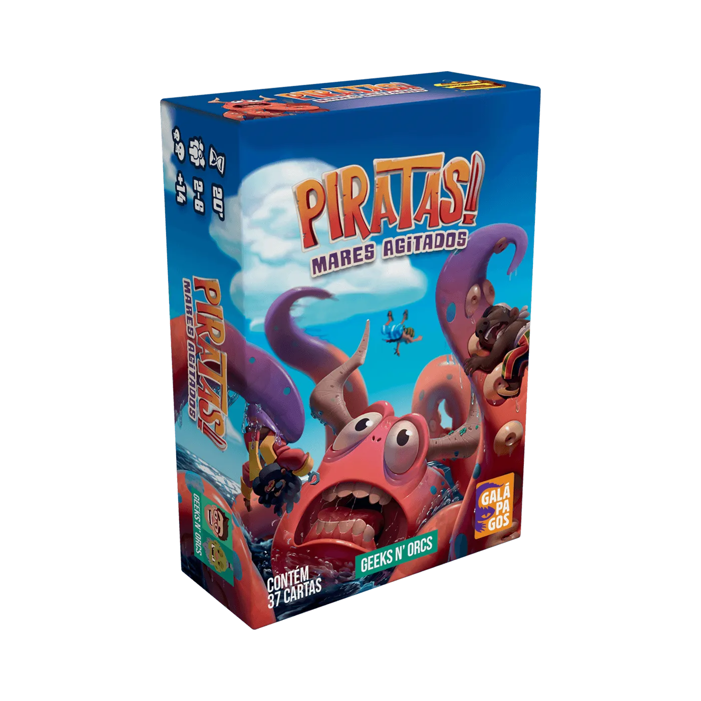 Caixa da expansão Piratas! Mares Agitados