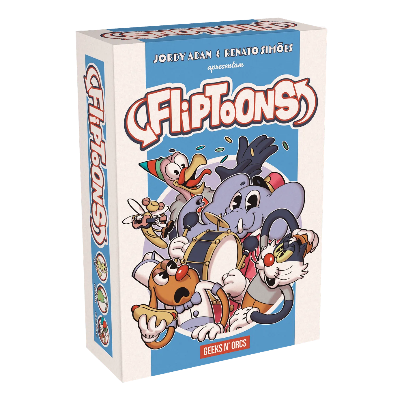 Caixa do jogo FlipToons